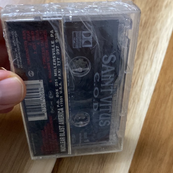SAINT VITUS - C.O.D 1992 Cassette (Collectible) Nuclear Blast America - Picture 3 of 6